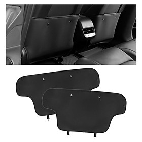 2Pcs Car Seat Back Protector Cover Mat  Protection
