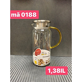 Bình đựng nước thủy tinh cao cấp chịu nhiệt ( Giao ngẫu nhiên ) - ANTH675