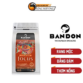 Hình ảnh Cà phê phin nguyên chất rang xay mộc sạch BANDON FOCUS 450g đắng đậm, thơm nồng - Cà phê đặc sản (50% Robusta Natural, 50% Robusta Buôn Ma Thuột Culi)