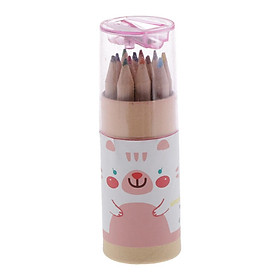 Hình ảnh 12 colors coloring pencil for drawing painting writing art crafts