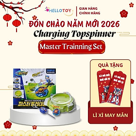 Bộ Đồ Chơi Sàn Tập Con Quay CHARGING TOP SPINNER Master Training Set (dành cho 1 người chơi)