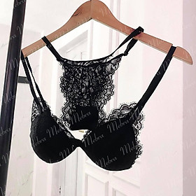 Bộ đồ lót bralette ren hàn không gọng mút mỏng có tăng đê 4 chiều thương hiệu Mebra,đồ lót sexy _ MD011