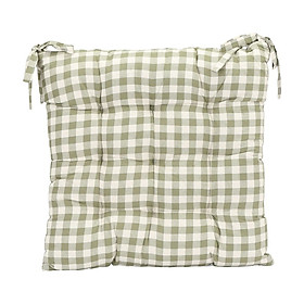 Mua Đệm Ghế Tartan 40x40x8Cm Nâu |Index Living Mall | Nội thất Thái Lan