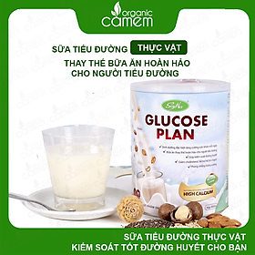 SỮA CHO NGƯỜI TIỂU ĐƯỜNG - GLUCOSE PLAN từ 8 LOẠI HẠT CAO CẤP - 800 Gram 1 hộp