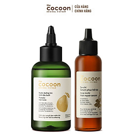 Combo tóc dài bóng mượt Cocoon: 