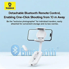 Mua Gậy Selfie Từ Tính Baseus TechShot Series Dual-Support Phone (Nam Châm + Kẹp  Bluetooth Remote control) hàng chính hãng