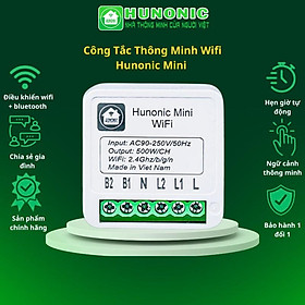 Mua Công Tắc Thông Minh Wifi Hunonic Mini Điều Khiển Từ Xa Qua Điện Thoại  Hẹn Giờ Tự Động