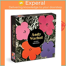 Sách - Andy Warhol Flowers 144 Piece Wood Puzzle by Galison (UK edition, paperback)