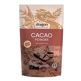 Bột Ca cao nguyên chất hữu cơ 200gr - Dragon Superfoods