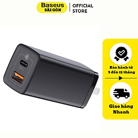 Mua Củ sạc siêu nhanh  nhỏ gọn Baseus GaN2 Lite Quick Charger 65W - Hàng chính hãng