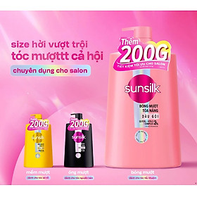 SUNSILK Dầu Gội Bóng Mượt Tỏa Nắng 1.6KG