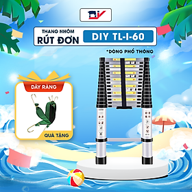 Mua Thang nhôm rút đơn DIY TL-I-60 chiều cao sử dụng tối đa 6.0M