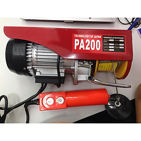 Mua Tời điện nâng hạ PA200 bằng cáp 20M chạy điện 220v