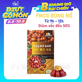 Táo Đỏ Khô Cao Cấp Smile Nuts Hộp 500g