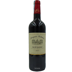 Rượu vang đỏ Marquis Delatre Médoc 750ml 13%