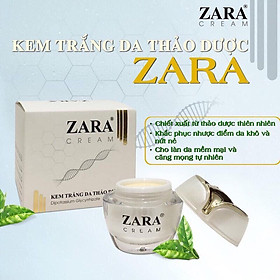 Kem dưỡng trắng da thảo dược Zara 12g