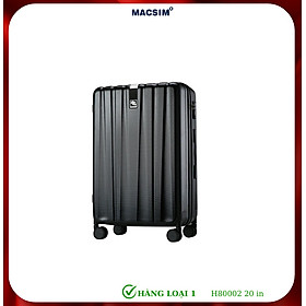 Vali cao cấp Macsim Hanke MSH80002 size 24 màu đen - Hàng loại 1