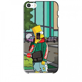 Ốp lưng dành cho điện thoại IPHONE 5 Bart Simpson