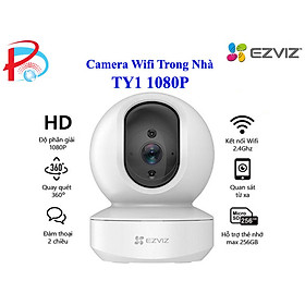 Camera IP Wifi Ezviz TY1 Quét 360 Độ Hồng Ngoại Đêm Lên Đến 10M Đàm Thoại Hai Chiều Theo Dõi Chuyển Động - Hàng Chính Hãng