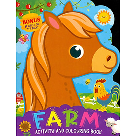 Farm - Activity And Colouring Book (Sách Hoạt Động Và Tô Màu: Nông Trại)