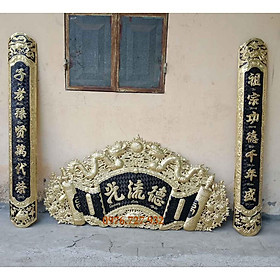 Mua Cuốn thư câu đối bằng đồng dài 1 55m  cuốn thư câu đối  giá bán bộ cuốn thư