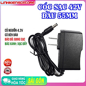 Mua Cóc Sạc 4.2v 0.5A Đầu Lớn 5.5mm