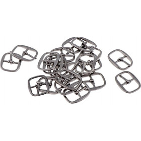 Hình ảnh Single Prong Belt Buckle Center Bar Buckles Pin Purse Phụ Kiện DIY