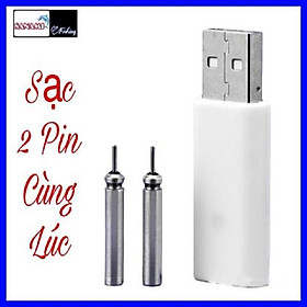 Sạc Pin Phao Câu Đài Cắm USB SANAMI FISHING Tặng Kèm 2 Pin Câu Đài CR-425 PC-2