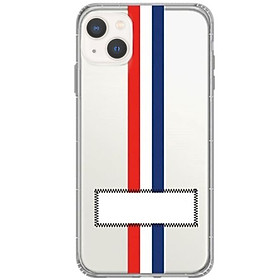 Ốp lưng chống sốc cho iPhone 14 Plus (6.7 inch) hiệu Likgus Thom Browne (bảo vệ toàn diện, chất liệu cao cấp, thiết kế thời trang 3 sọc màu) - hàng nhập khẩu