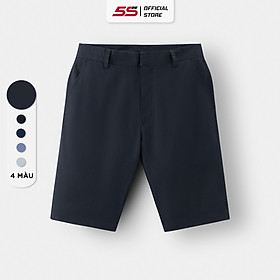 Quần Short Kaki Nam 5S FASHION, Chất Mềm Mịn, Thiết Kế Basic, Cúc Ẩn Mặt Trong Lịch Sự (QSK24014)