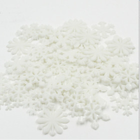 100 bông tuyết dán tường dạ quang trang trí