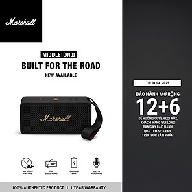 Loa Bluetooth Marshall Middleton II Portable - Hàng Chính Hãng
