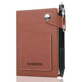 Sổ Ghi Chép Năm Mới Bao Da A5 ELFINBOOK 70 Trang