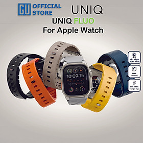 Mua Dây Đeo UNIQ FLUO Cho Apple Watch Đủ Size 40-49mm Cao Su Bền Chống Nước Khóa Cài Thép Và Khóa Nam Châm Từ Tính An Toàn Hàng Chính Hãng