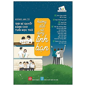 Sách 1001 Bí Quyết Dành Cho Tuổi Học Trò - Hướng Dẫn Sử Dụng Tình Bạn