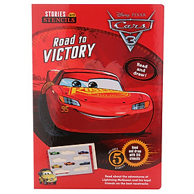 [Download Sách] Disney Pixar Cars 3 - Road To Victory - Stories With Stencils