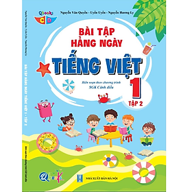 Sách Bài Tập Hằng Ngày Tiếng Việt Lớp 1 - Tập 2 - Cánh Diều - BẢN QUYỀN