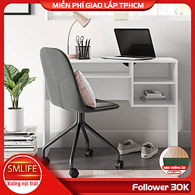 Mua Bàn làm việc  bàn học gỗ hiện đại SMLIFE Deebo | Gỗ MDF dày 17mm chống ẩm | D100xR45xC75cm