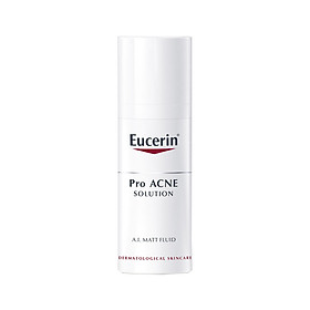 Kem Dưỡng Giúp Giảm Dầu Và Mụn Eucerin Pro - Acne Solution A.I Matt Fluid