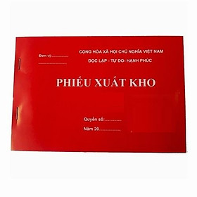 Phiếu xuất lớn giấy Cacbon 2 liên - khổ A4