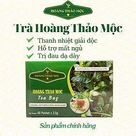 Trà Hoàng Thảo Mộc Túi Lọc 150gTrà Thảo Mộc Túi Lọc Giúp Mát Gan