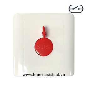 Mua Nút Bấm Báo Động Khẩn Cấp SOS Nối Dây Hình Vuông OS02