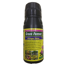 Phân bón vi lượng Stronger Thrive - Green Forever chuyên cho hoa Lan và hoa kiểng chai 100ml