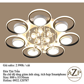 Mua ĐÈN ỐP TRẦN / ĐÈN TRANG TRÍ / ĐÈN PHÒNG KHÁCH / PHÒNG NGỦ AZP-OT41T7 phong cách đương đại  hàng nhập khẩu AZP