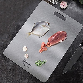 Mua THỚT INOX 304- KÍCH THƯỚC LỚN 35 X 25 CM - KHÁNG KHUẨN-CƯỜNG LỰC