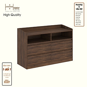 Mua HAPPY FURNITURE   Tủ lưu trữ 4 ngăn kéo - KATE   THK_323   120cm x 45cm x 79cm DxRxC