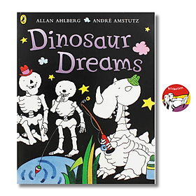 Sách - Dinosaur Dreams (Funnybones Series) | Childrens Picture Book / Ngoại văn Thiếu nhi Nhập khẩu