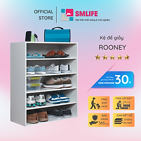 Kệ để giầy nhỏ gọn gỗ công nghiệp SMLIFE Rooney