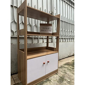 Tủ bếp, lò vi sóng 4 tầng CÓ NGĂN TỦ
