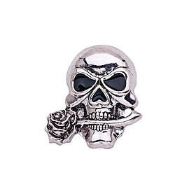 Fahion Halloween Punk Skull  Collar Brooch Pin    Corsage